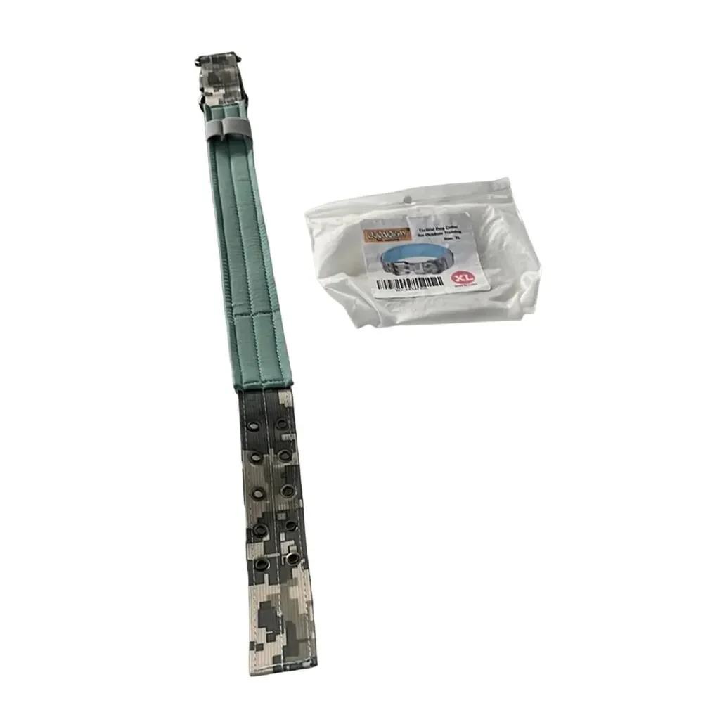 Camouflage Print Tactical Dog Collar XL New in Package